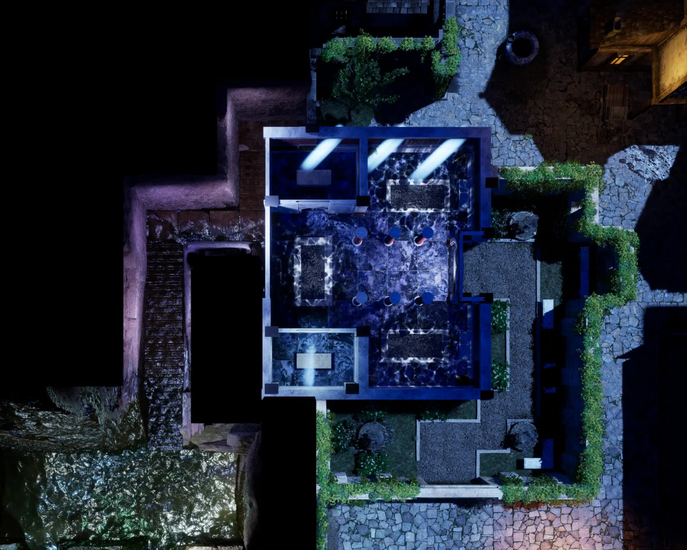 Dungeon Of Dead Three in daylight